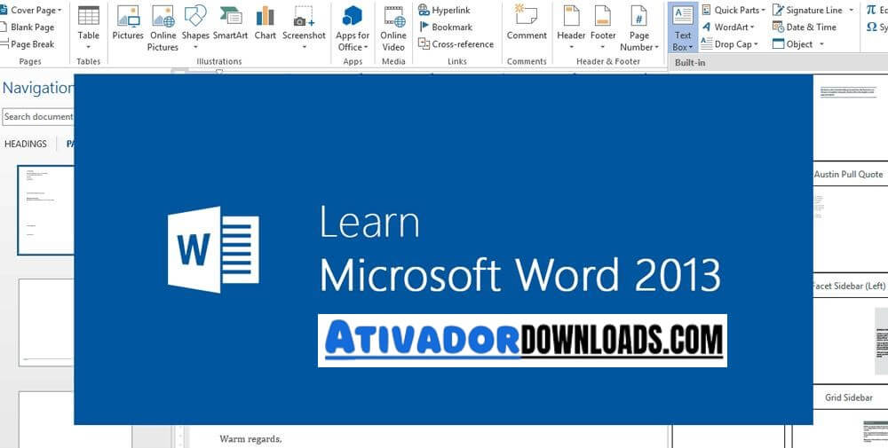 Microsoft Word 2013 Download Torrent Grátis No PC