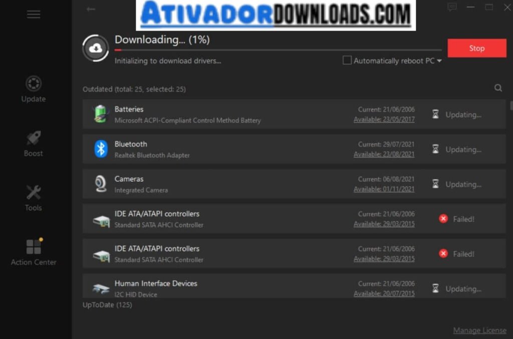 Driver Booster 9 Crackeado Download Grátis Português PT-BR 2024