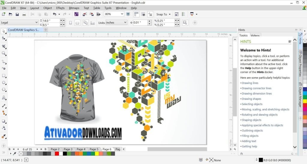 Corel Draw x7 Crackeado Download Grátis Português 32/64 Bits PT-BR 2024