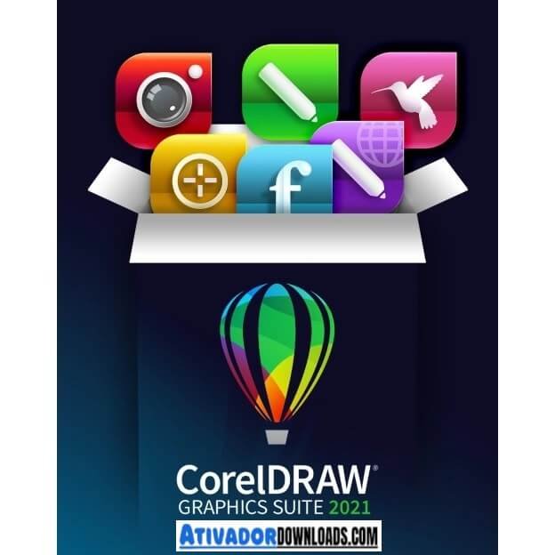 CorelDraw 2021 Crackeado Download Grátis Português PT-BR Atualizado de https://ativad