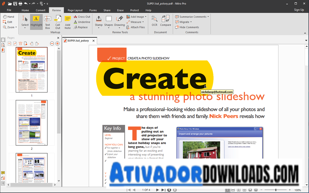 Nitro PDF Pro Crackeado Download Grátis Português PT-BR 2024