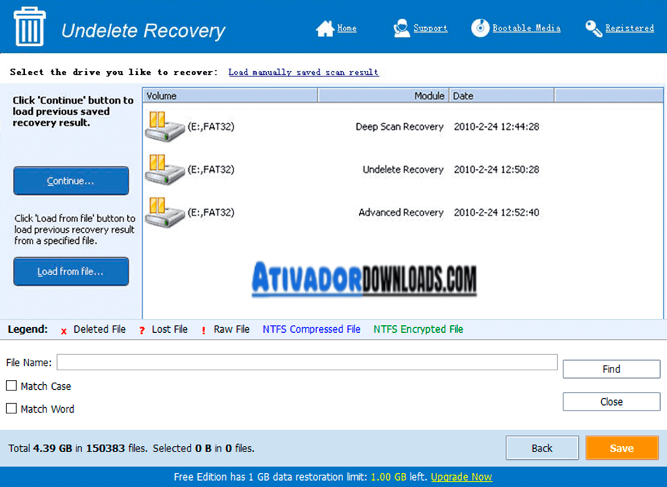 Processed image of Mini Tool Power Data Recovery Free