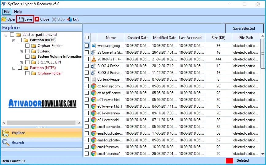 processed image of Download SysTools Hyper-v Recovery Completo
