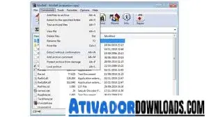 WinRAR Download Processing image