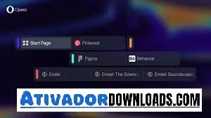 Opera One Download Crack interface image